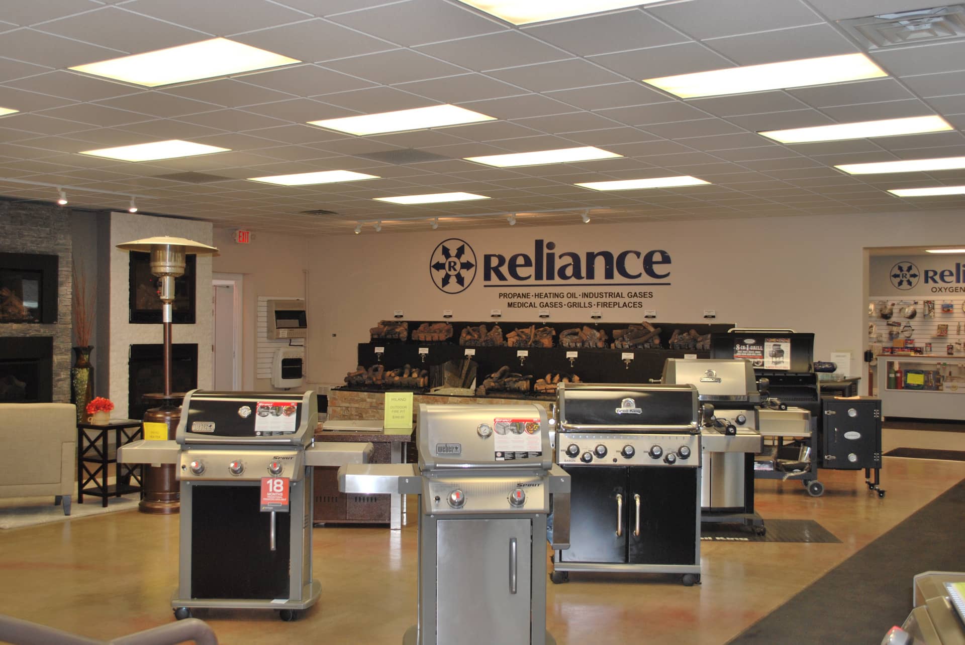 Reliance Energy Propane, Heating Oil, Industrial Medical Gases & Grills